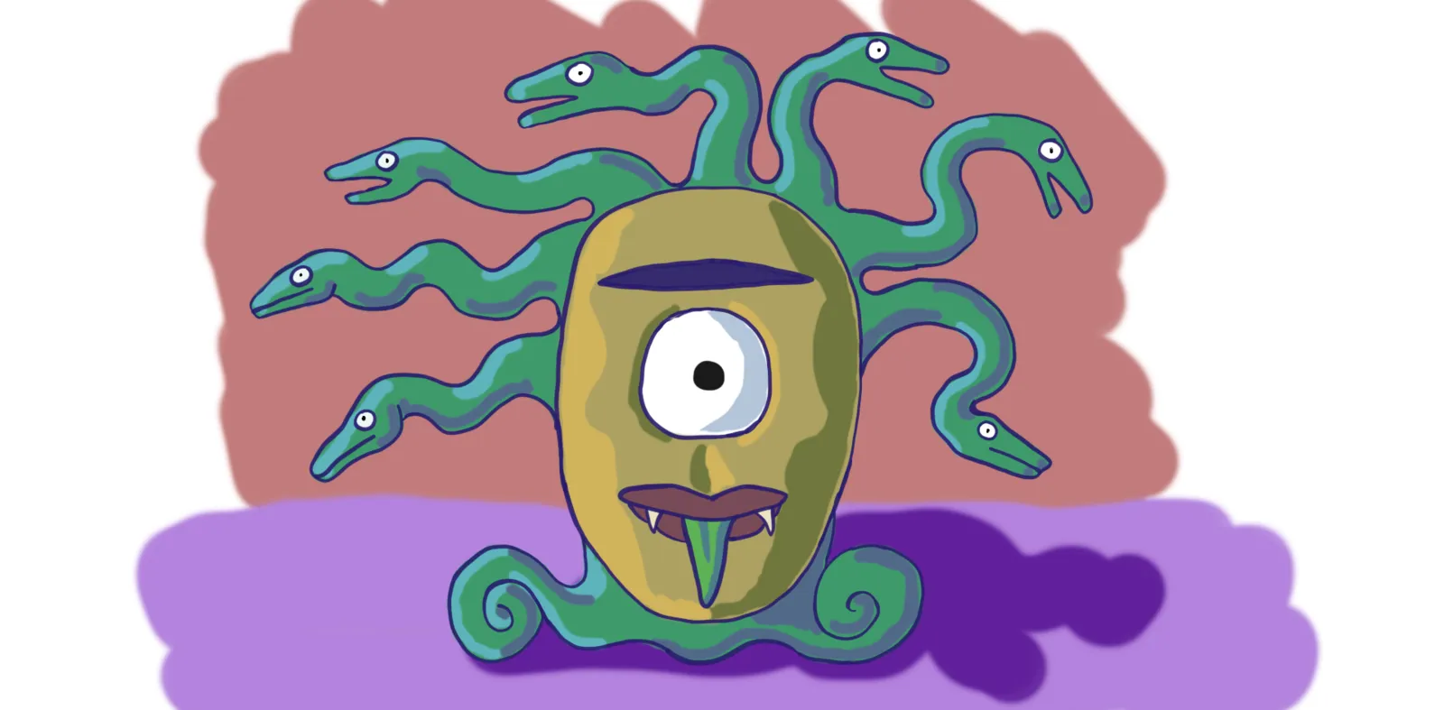 Medusa statue — concept art