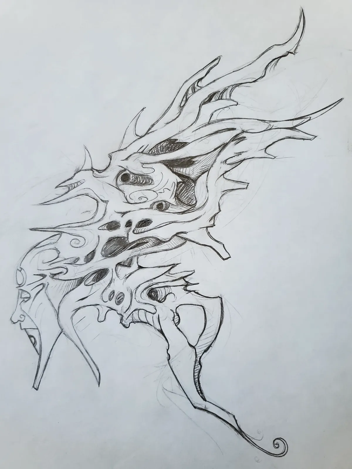 Organic creature study II